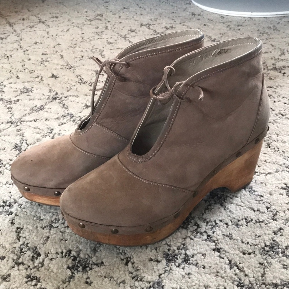 Nordstrom Free People Cordani Leather clogs